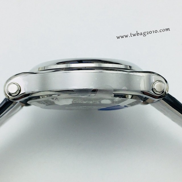 肖邦Chopard機械女士腕表 蕭邦對休閒風格頂級鱷魚皮帶女表  gjs2253